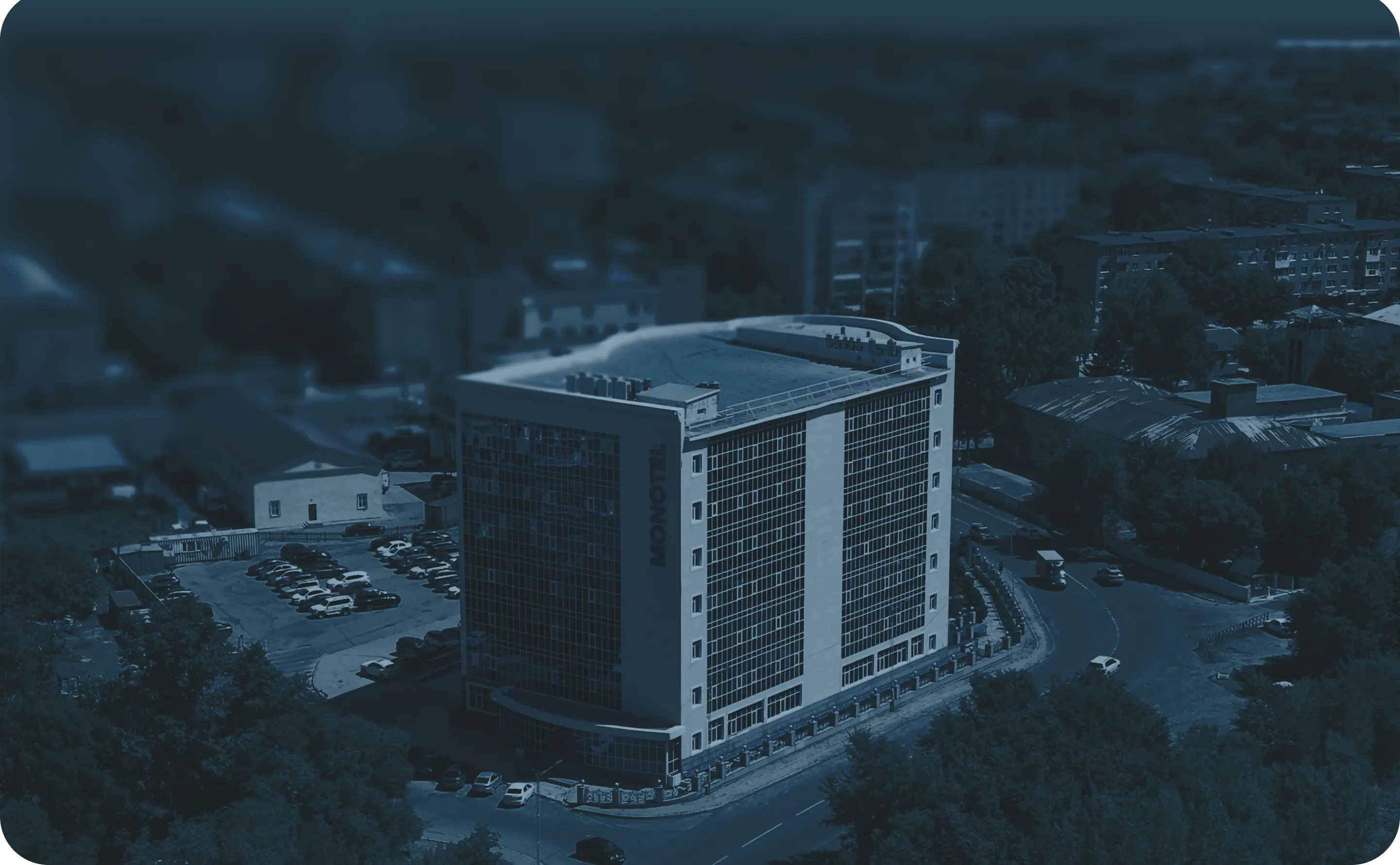 Отель Monotel с высоты