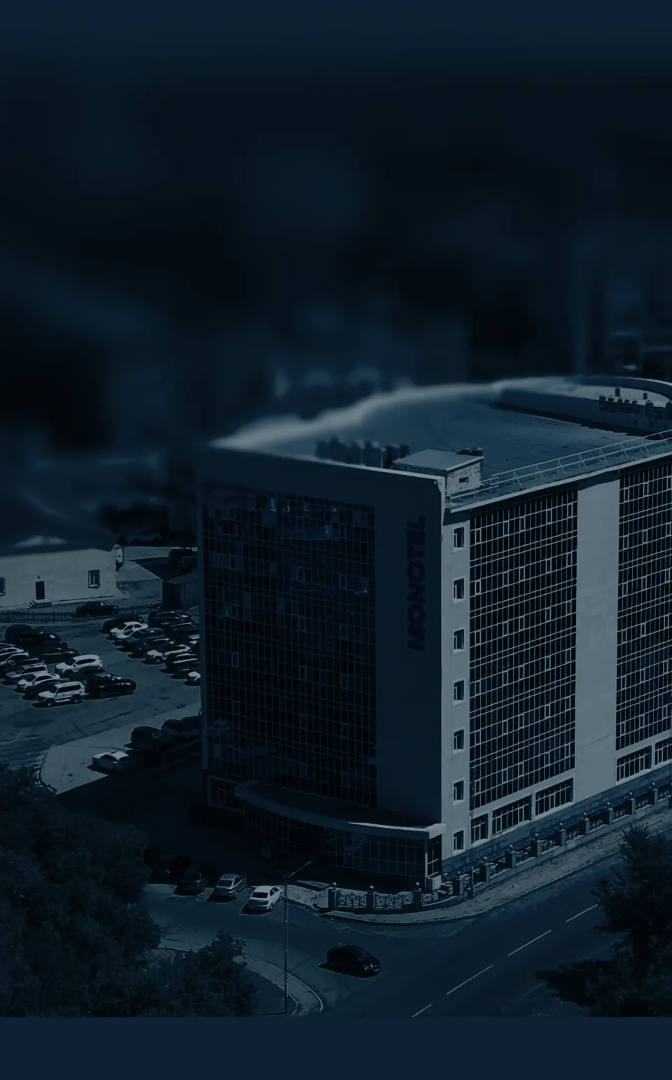 Отель Monotel с высоты